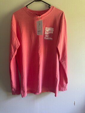 Long Sleeve Beach Tee (M) NWT